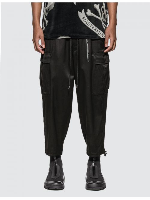 MASTERMIND WORLD Skull Embroidery Loose Fit Cargo Pants