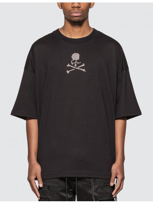 Glass MASTERMIND WORLD Beaded Skull Oversized T-shirt